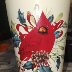 Festive Cardinal Ceramic Mug